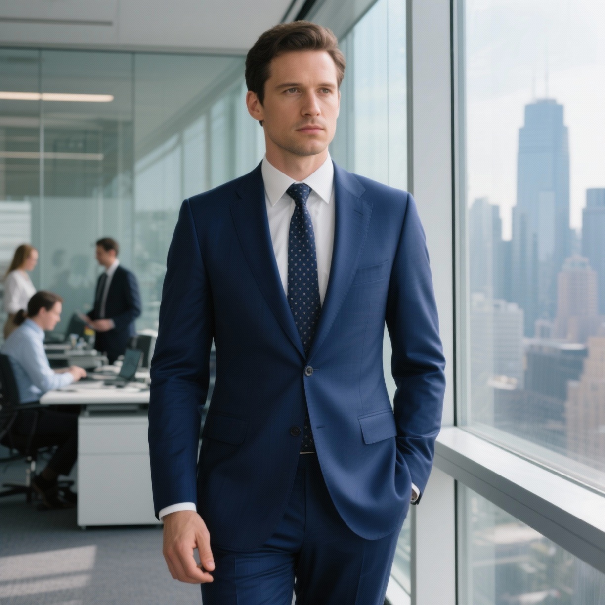 A Verdade Sobre o Terno Azul-Marinho Que Ninguém te Conta no Escritório