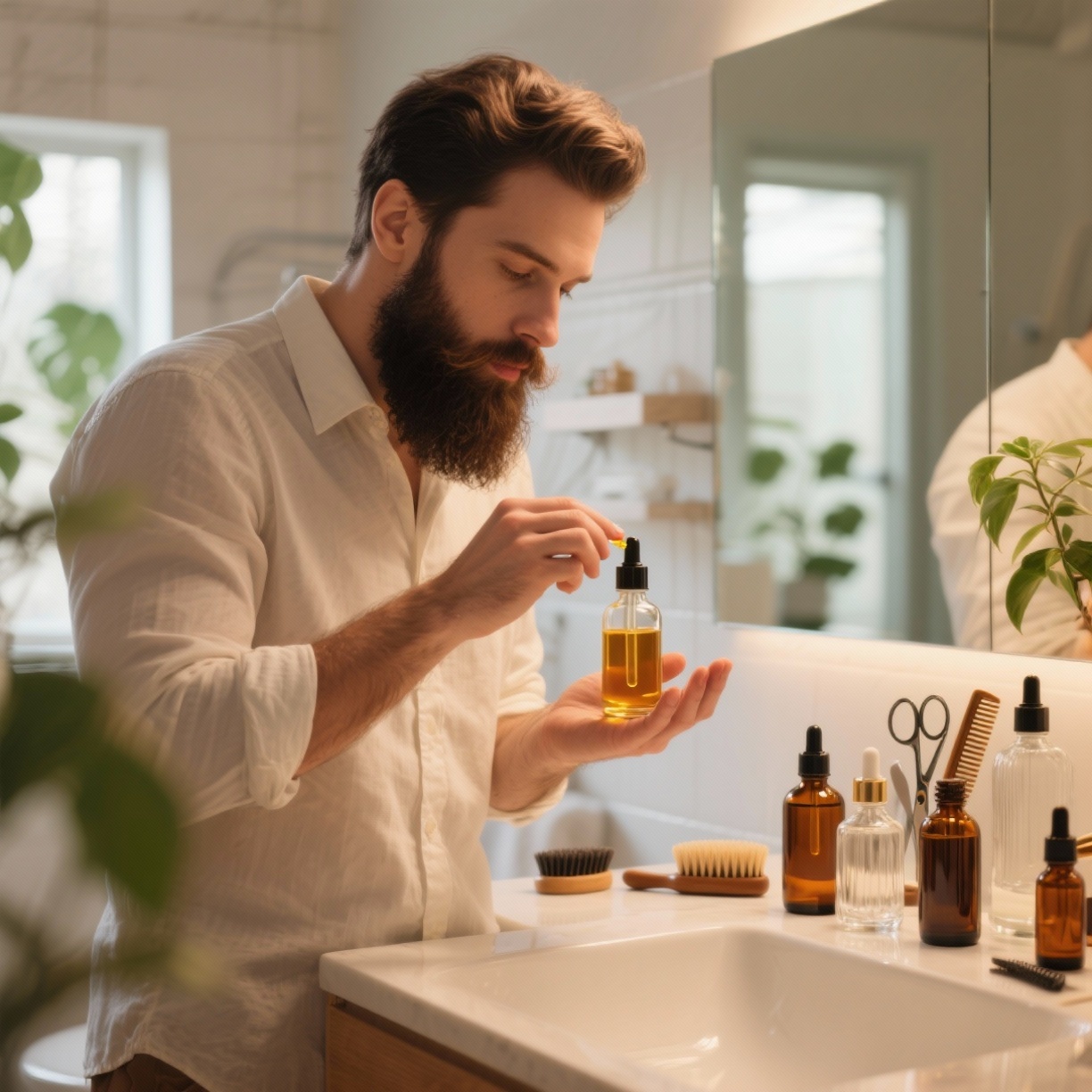Descubra os Segredos dos Óleos para Barba e Como Potencializar o Visual