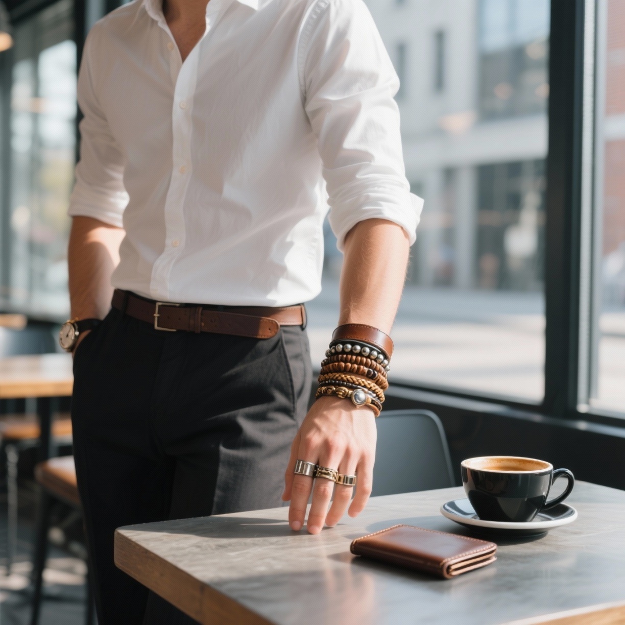 O Guia Completo de Pulseiras Masculinas: Estilos, Materiais e Combinações