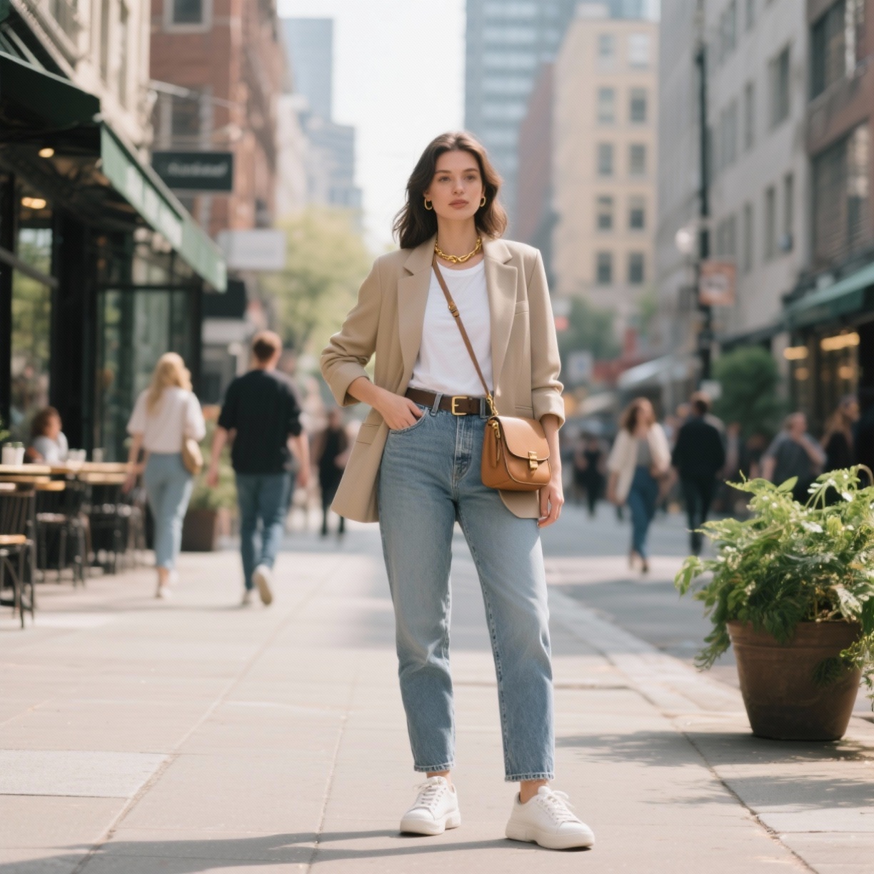 Urbanidade Confortável: Eleve o Casual com Peças-Chave do Momento