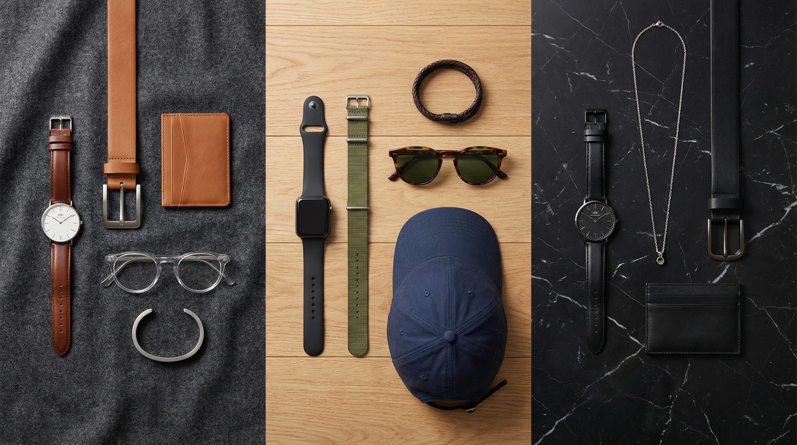 Combinações Inteligentes de Acessórios Masculinos para cada ocasião